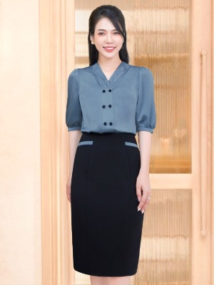 Set Bộ Áo Xanh Chân Váy